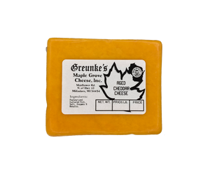 Aged Cheddar Cheese - Cheddar aged for between 9 - 18 months.